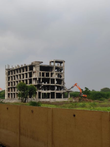 Onyx engineering building demolition